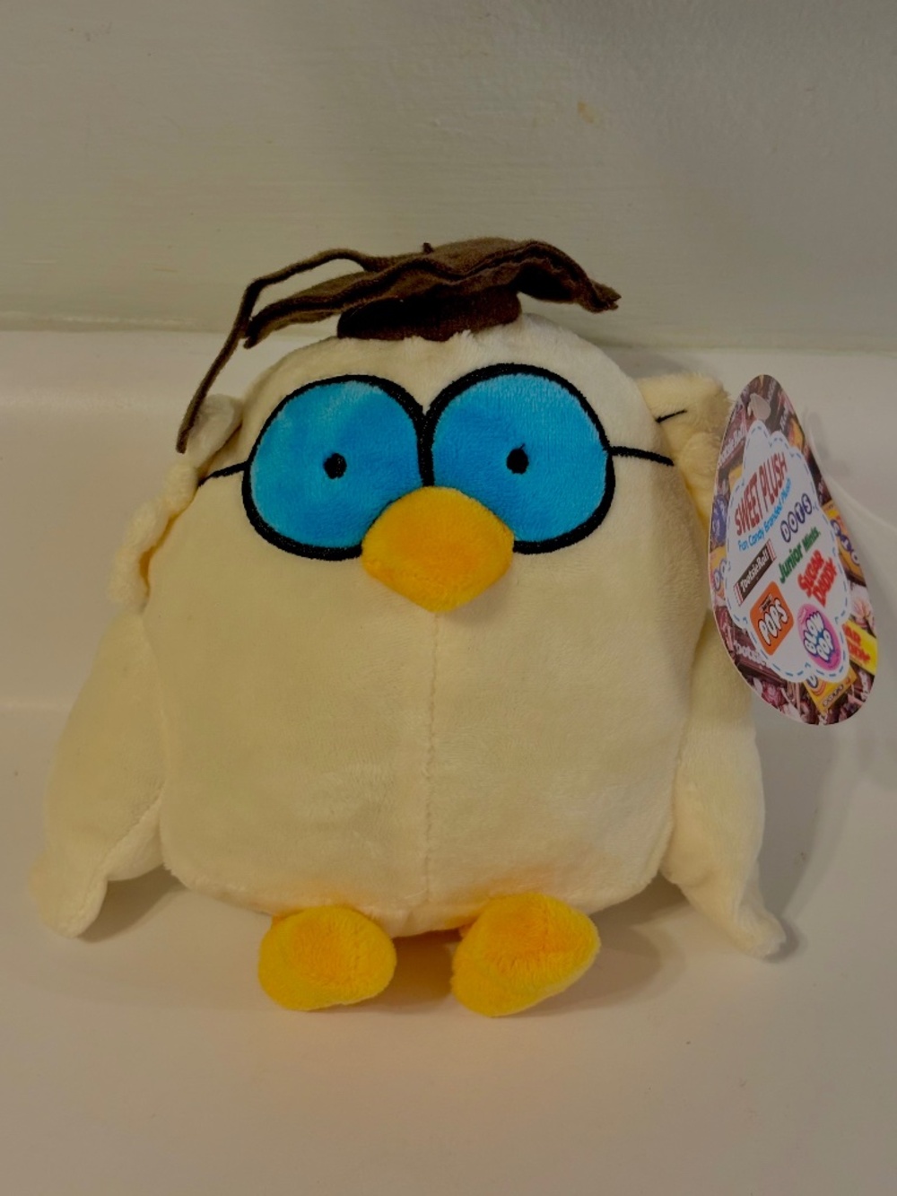 Mr. Owl Tootsie Pop Plush Tootsie Roll Sweet Plush Toy Factory Candy Mascot NWT